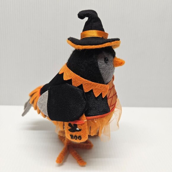 Target 2021 Kettle the Witch Hyde & Eek Featherly Friends Fabric Halloween Bird - Picture 2 of 4